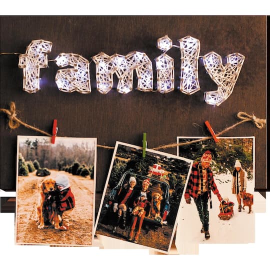 Abris Art Happy Family ABC-016 String Art Creative Kit